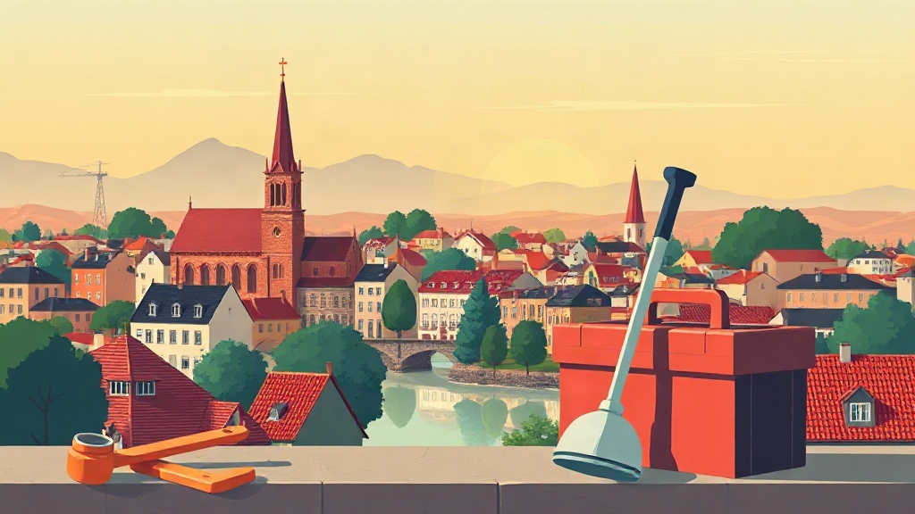 Plombier Tarbes : illustration de la ville (65000)