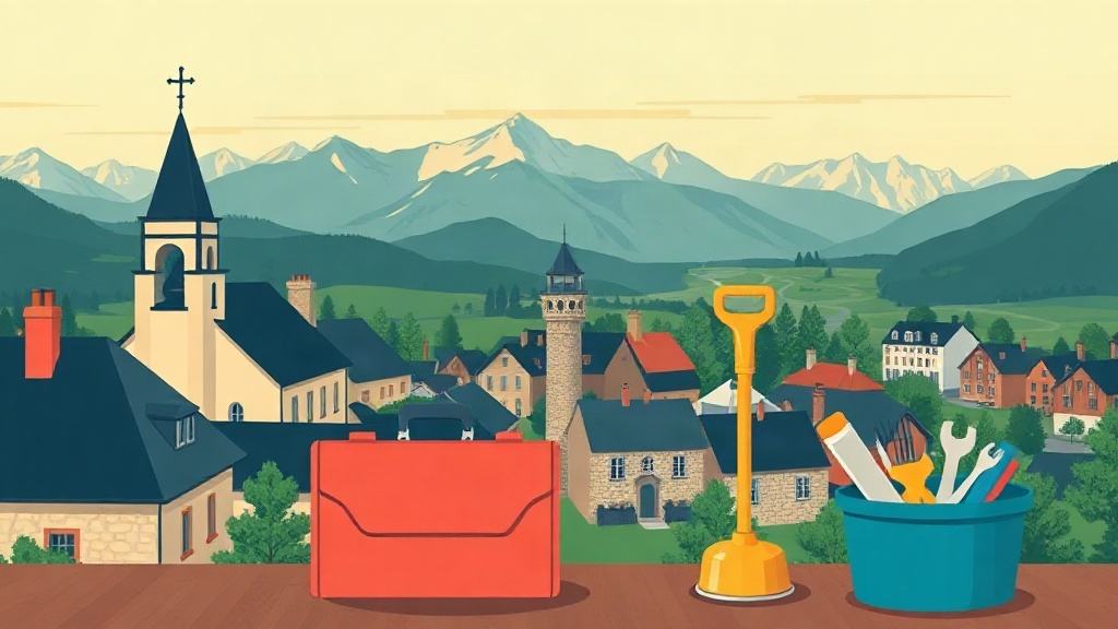 Plombier Thônes : illustration de la ville (74230)