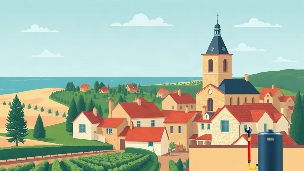 Plombier Thouars : illustration de la ville (79100)