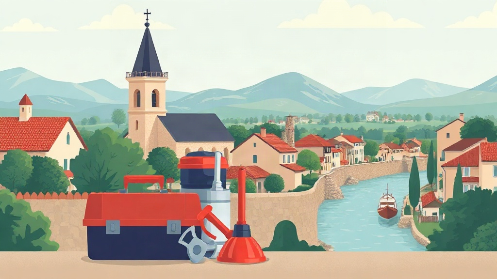 Plombier Thuir : illustration de la ville (66300)