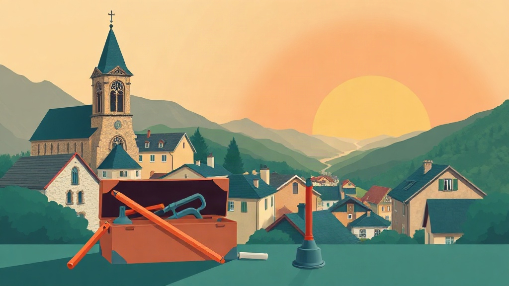 Plombier Tignieu-Jameyzieu : illustration de la ville (38230)
