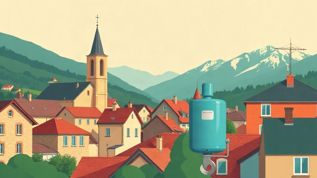 Plombier Ugine : illustration de la ville (73400)