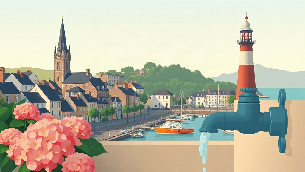 Plombier Vannes : illustration de la ville (56000)