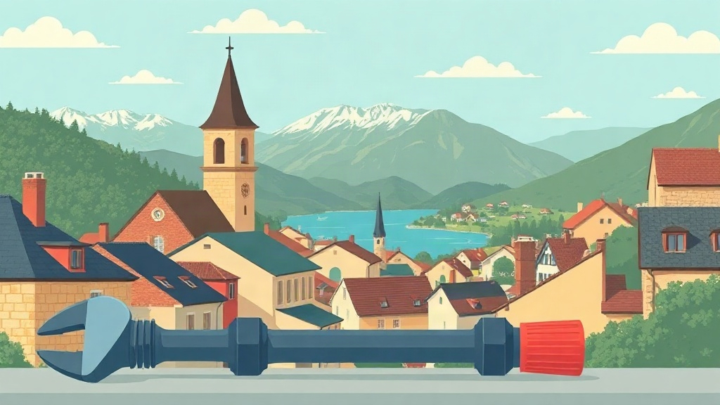 Plombier Vaugneray : illustration de la ville (69670)