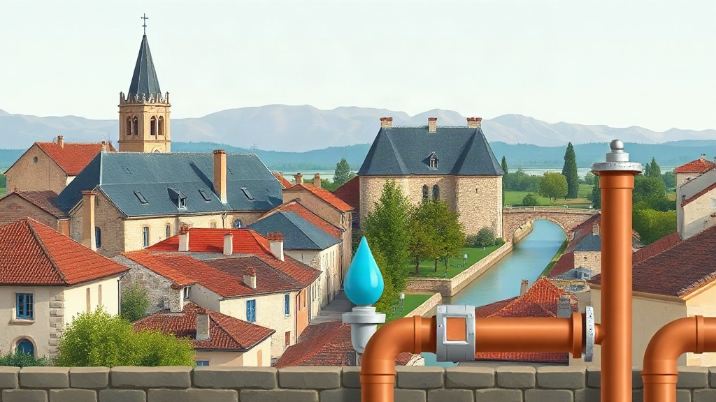Plombier Vauvert : illustration de la ville (30600)