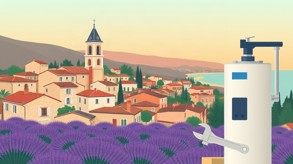 Plombier Vence : illustration de la ville (06140)