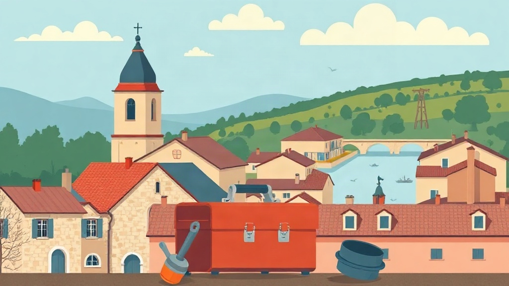 Plombier Vendargues : illustration de la ville (34740)