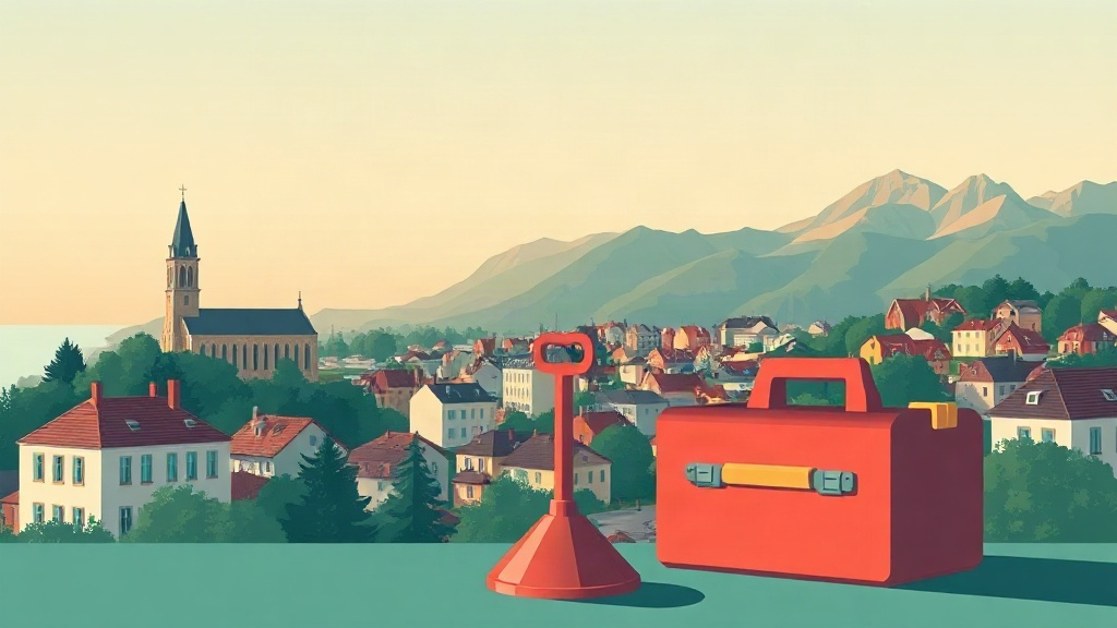 Plombier Vénissieux : illustration de la ville (69200)