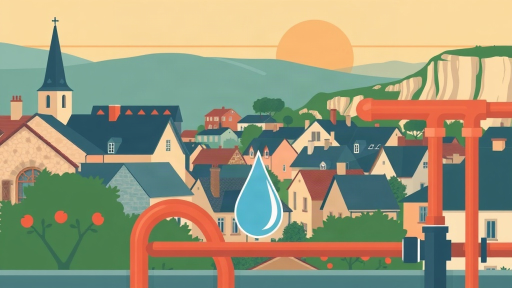 Plombier Vexin-sur-Epte : illustration de la ville (27420)