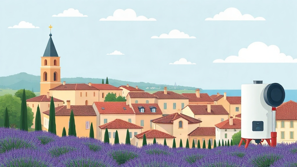 Plombier Vidauban : illustration de la ville (83550)