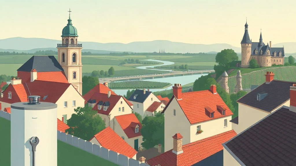 Plombier Villemandeur : illustration de la ville (45700)
