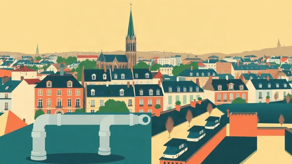 Plombier Villiers-le-Bel : illustration de la ville (95400)