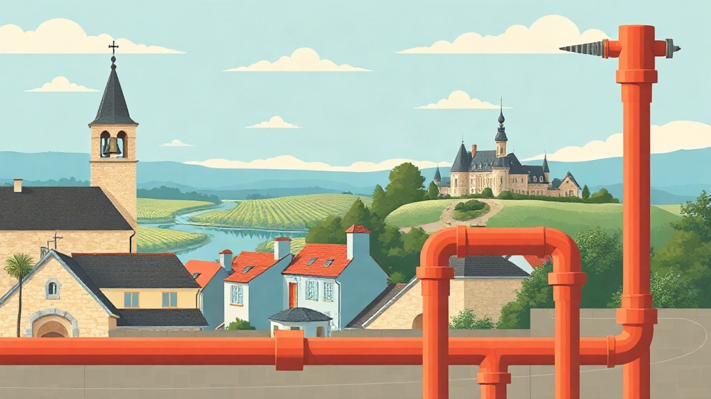 Plombier Vineuil : illustration de la ville (41350)