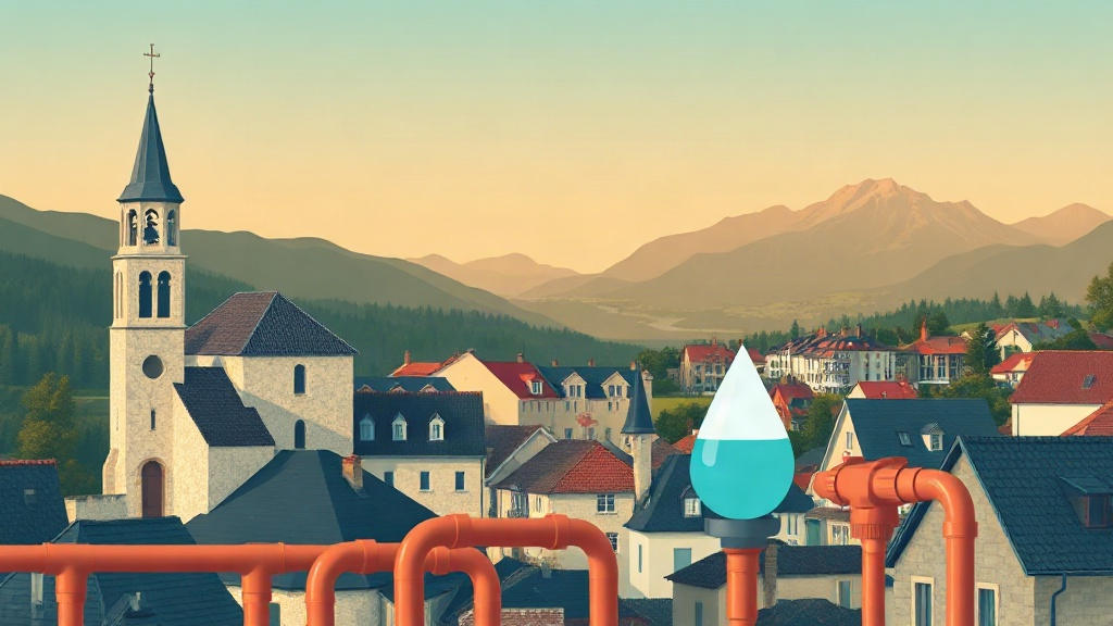 Plombier Viry : illustration de la ville (74580)