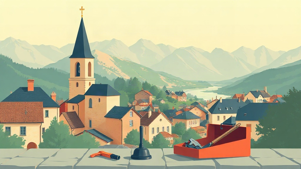 Plombier Vizille : illustration de la ville (38220)