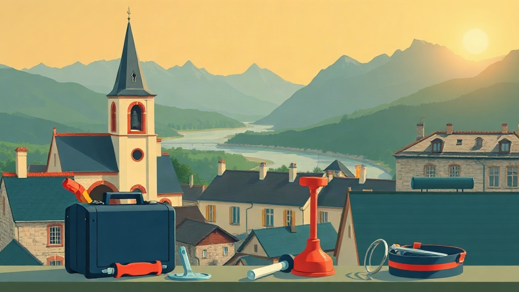 Plombier Voreppe : illustration de la ville (38340)