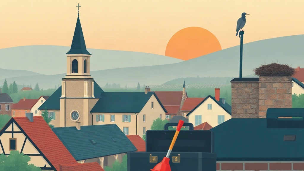 Plombier Wintzenheim : illustration de la ville (68124)